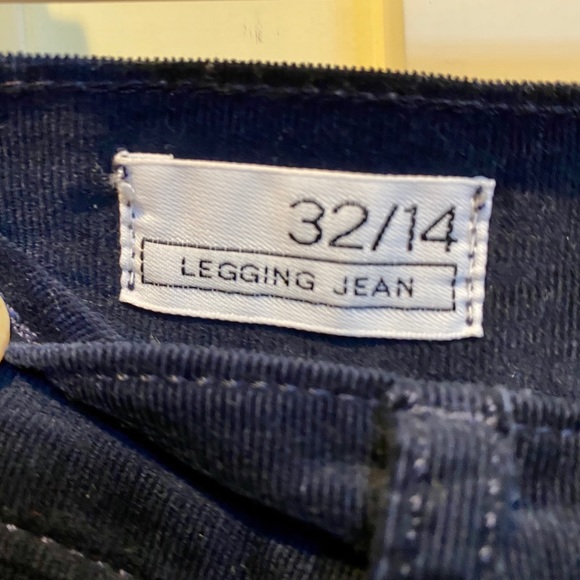 Gap Navy Velvet Jean Legging - Picture 6 of 7